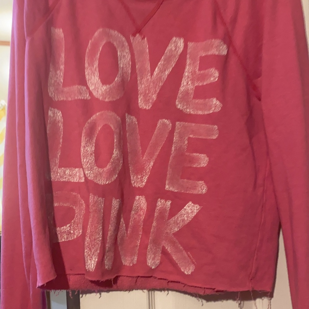 Cropped VS sweater top